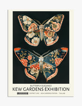 Morris Butterfly Elegance Art Print - Unframed