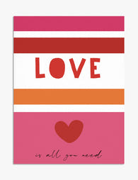 All You Need Is Love Art Print - Unframed