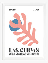 Matisse Curves in Tokyo Art Print - White