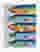Vibrant Sardine Lineup Art Print - White