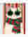 Festive Feline Flair Art Print - White