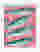 Sardines on Pink Art Print - White