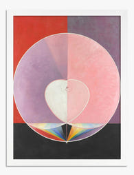 Hilma af Klint – Doves No. 2 Art Print - White