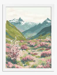 Spring Valley Serenity Art Print White