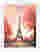 Paris in Pink Art Print - White