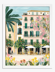 Láminas impresionistas de palmeras