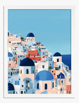 Santorini Art Prints