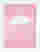 Pink Cloud Bliss Art Print - White