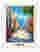 Crete Sunlit Street Art Print - White