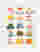 Sweet Treats Watercolor Collection Art Print - White