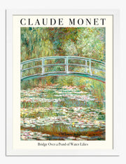Claude Monet Bridge Art Prints