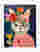 Matisse Muse Cat Party Art Print - White