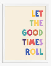 Good Vibes Only Typography Art Print - White