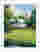 Augusta Greenside Retreat Art Print - White