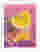 Pink Lemon Sparkle Slice Art Print - White