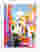 Vibrant Roman Streetscape Art Print White
