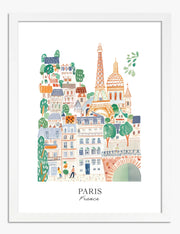 Whimsical Buildings Art Prints