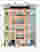 City Holiday Windows Art Print - White