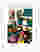 Vibrant Kitchen Gathering Art Print - White