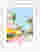 Miami Pastel Vibes Art Print - White