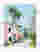 Pastel Palms Boulevard Art Print - White