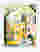 Pastel Suburb Stroll Art Print - White