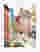 Pastel City Stroll Art Print - White