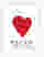 Matisse Heart Poster Art Print - White