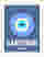 Santorini Blue Eye Poster Art Print - White