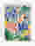 Vibrant Spring Brushstrokes Art Print - White