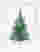 Snowy Evergreen Magic Art Print - White