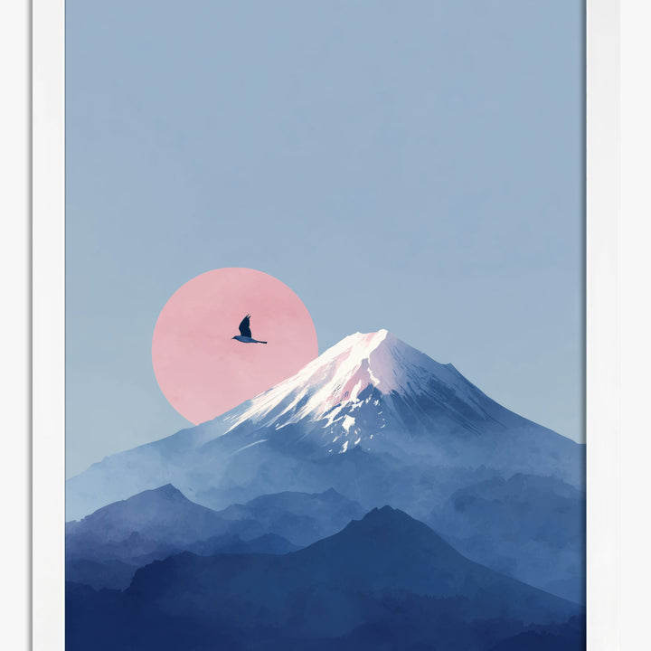 Hokusai Landschafts-Poster