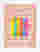 Playful Rainbow Pencils Art Print - White