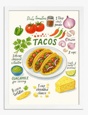 Tacos Art Prints
