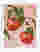 Mosaic Tomato Duo Art Print - White