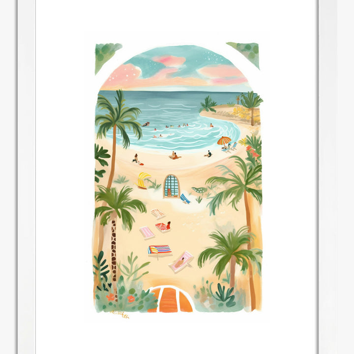 Watercolor Tropical Art Prints