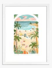 Watercolor Tropical Art Prints