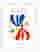 Matisse Cut-Outs Joy Art Print - White
