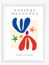 Matisse Cut-Outs Joy Art Print - White