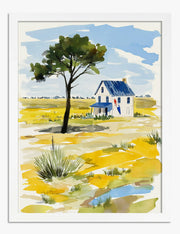 Minimalist Countryside Art Prints
