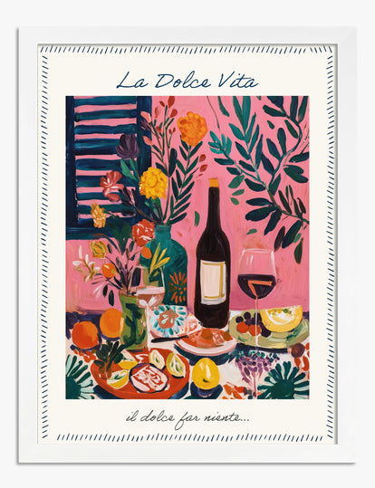 Italian Still Life Feast Art Print – Fab