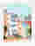 Pastel Rowhouse Charm Art Print - White