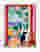 Matisse-Inspired Open Door Art Print - White
