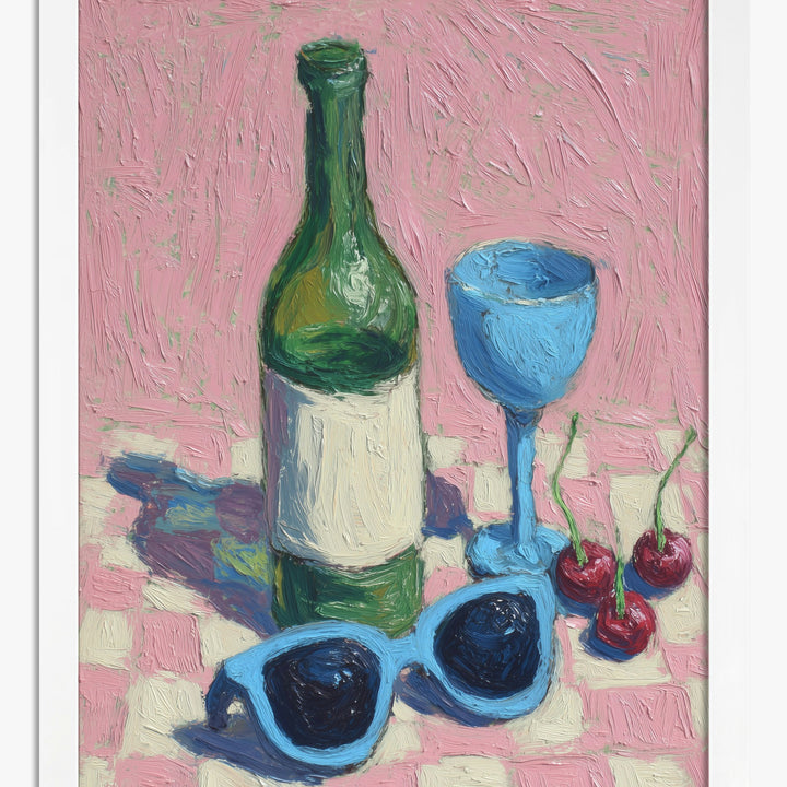 Wine Bottle Art Prints