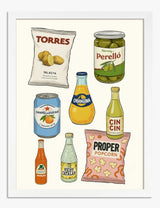 Snacks Art Prints