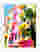 Vibrant Barcelona Glow Art Print White