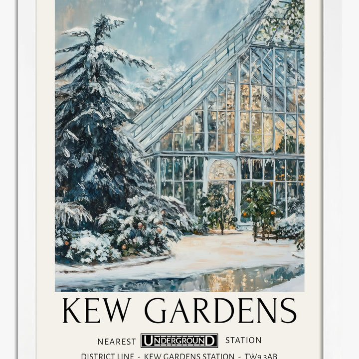 Realistische Garten-Poster