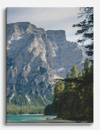 Tranquil Mountain Reflections Canvas Print - Unframed