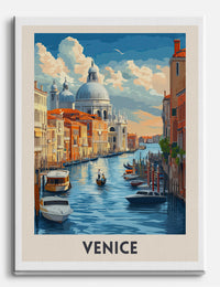 Venice Dreamscape Canvas Print Unframed