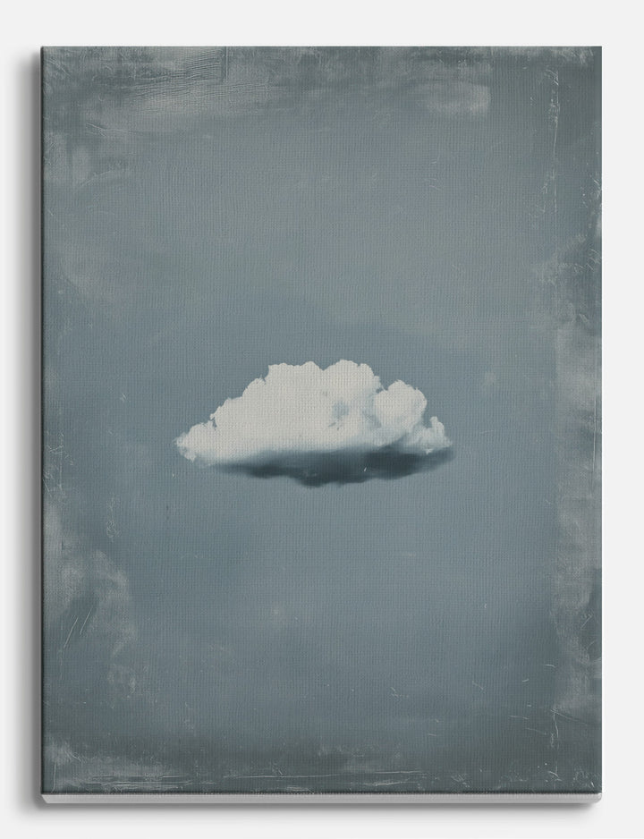 Soft Cloud Reverie Canvas Print Unframed